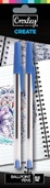 Image | 070864fbdb730caaba4c692ada488d2c | croxley create ballpoint pen blue 2 carded | croxley sa