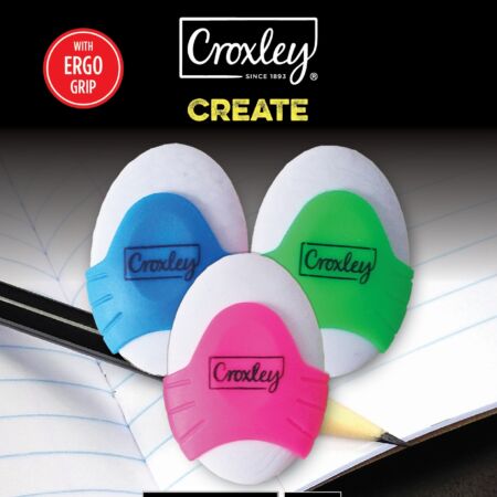 image | 0967b65a029063a49152892e0d1fd25a | CROXLEY CREATE Fun Erasers Pack of 3 | Croxley SA