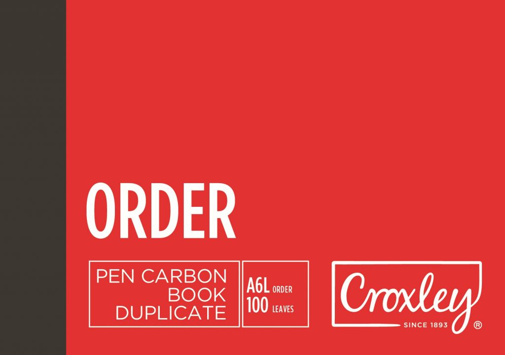 CROXLEY JD16PS Pen Carbon Purchase Order A6 Landscape 100 Pa Croxley SA croxley-jd16ps-pen-carbon-purchase-order-a6-landscape-100-pa-croxley-sa
