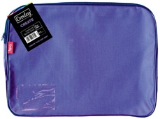 Image | 2d6073ccf473802e4a02ab89d724b854 | croxley create canvas gusset book bag (purple) | croxley sa