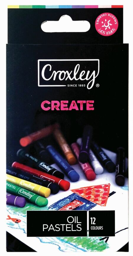 image | 6d315d49a141c9f78376bdc11a2d3540 scaled | CROXLEY CREATE 8mm Oil Pastels (Box of 16 Assorted Colours) | Croxley SA