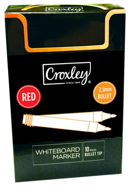 image | 754b5d0160329c9e9a1f0fa52543f6f9 | CROXLEY Whiteboard Marker - Red | Croxley SA