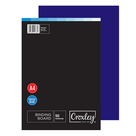 image | 00768d230d6168c363b33d5c0f6d665a | CROXLEY Frosted Sheet (Blue) (Pack of 100) | Croxley SA