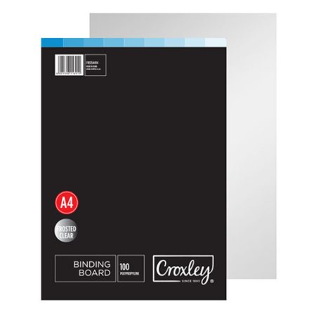 image | 0153f5454d7d2bb2917ad65f414e8700 | CROXLEY Frosted Sheet (Clear) (Pack of 100) | Croxley SA